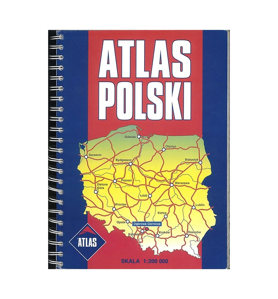 Polska. Atlas drogowy 1:200 000