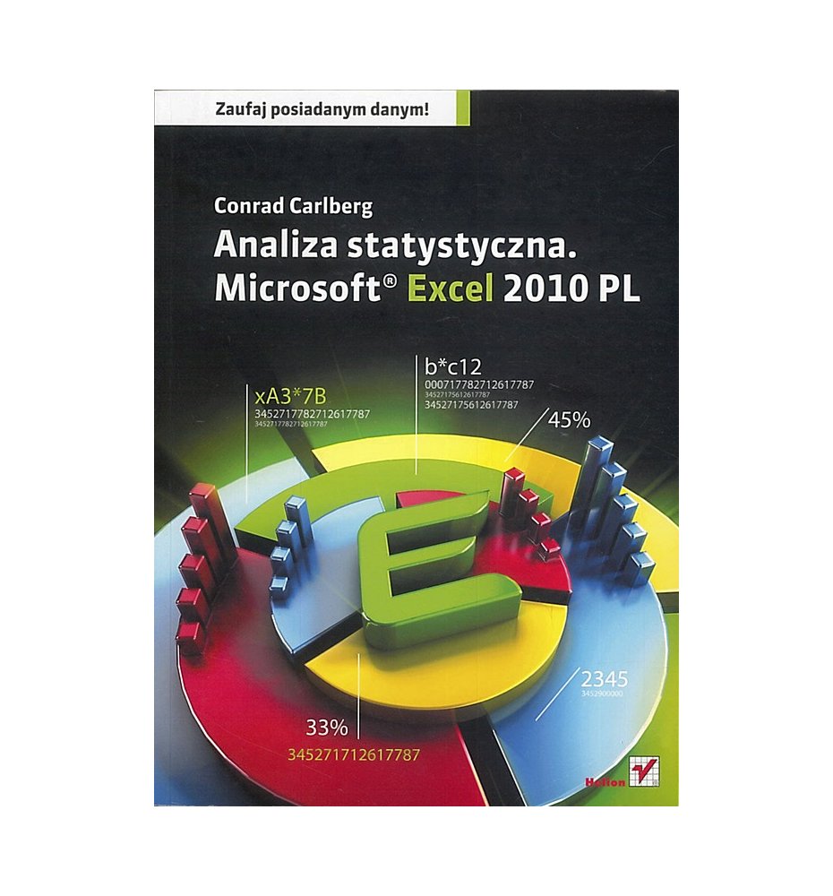 Analiza statystyczna. Microsoft Excel 2010 PL