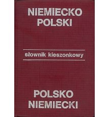 Słownik kieszonkowy niemiecko-polski, polsko-niemiecki